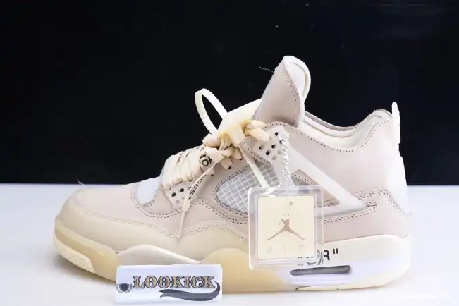 Off-White 4 Air Sail CV9388-100 Jordan x 0512